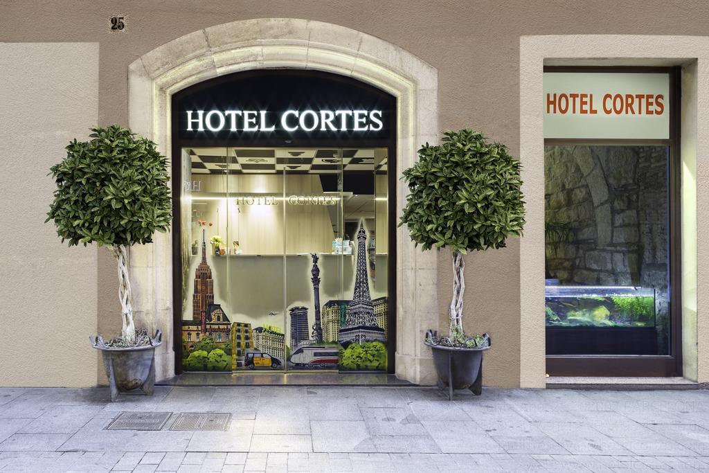 Hotel Cortes Rambla Barcellona Esterno foto